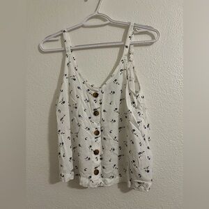 hollister floral top